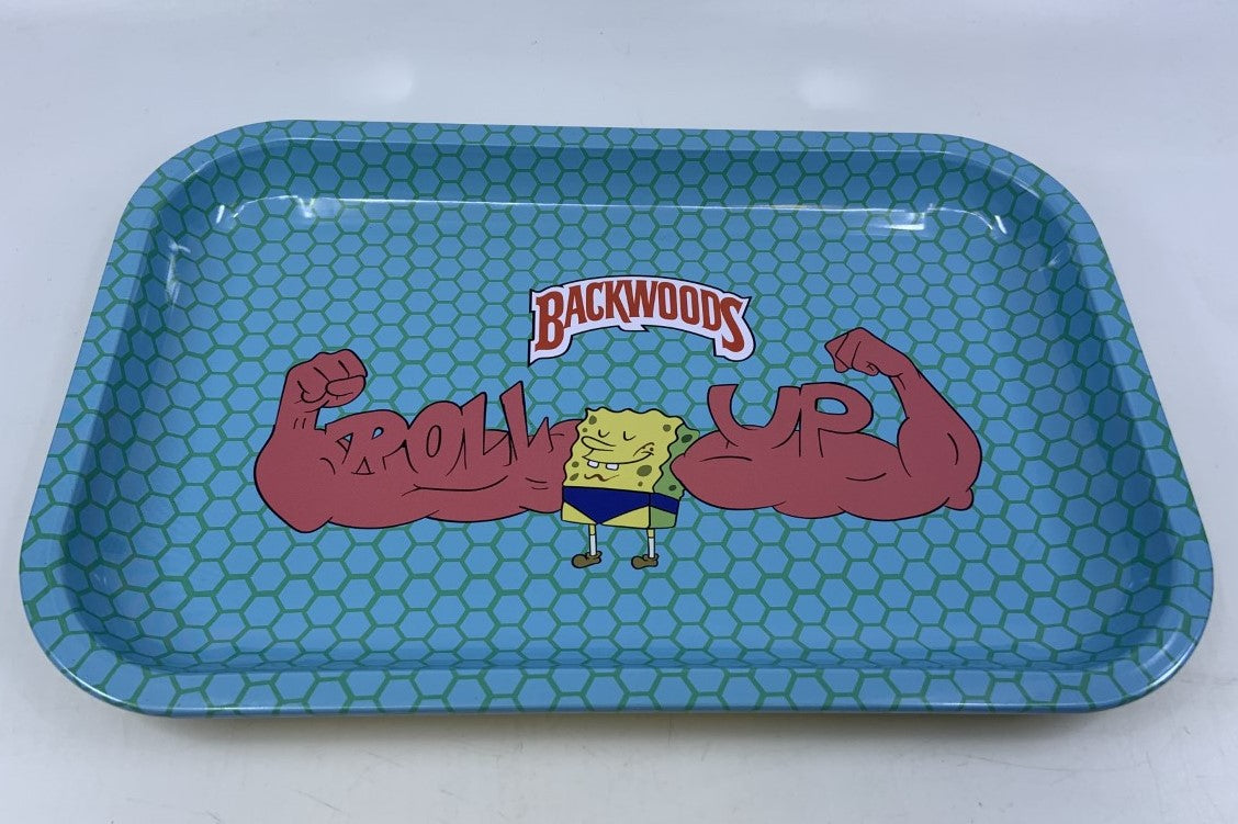 DESIGNED METAL ROLLING TRAY