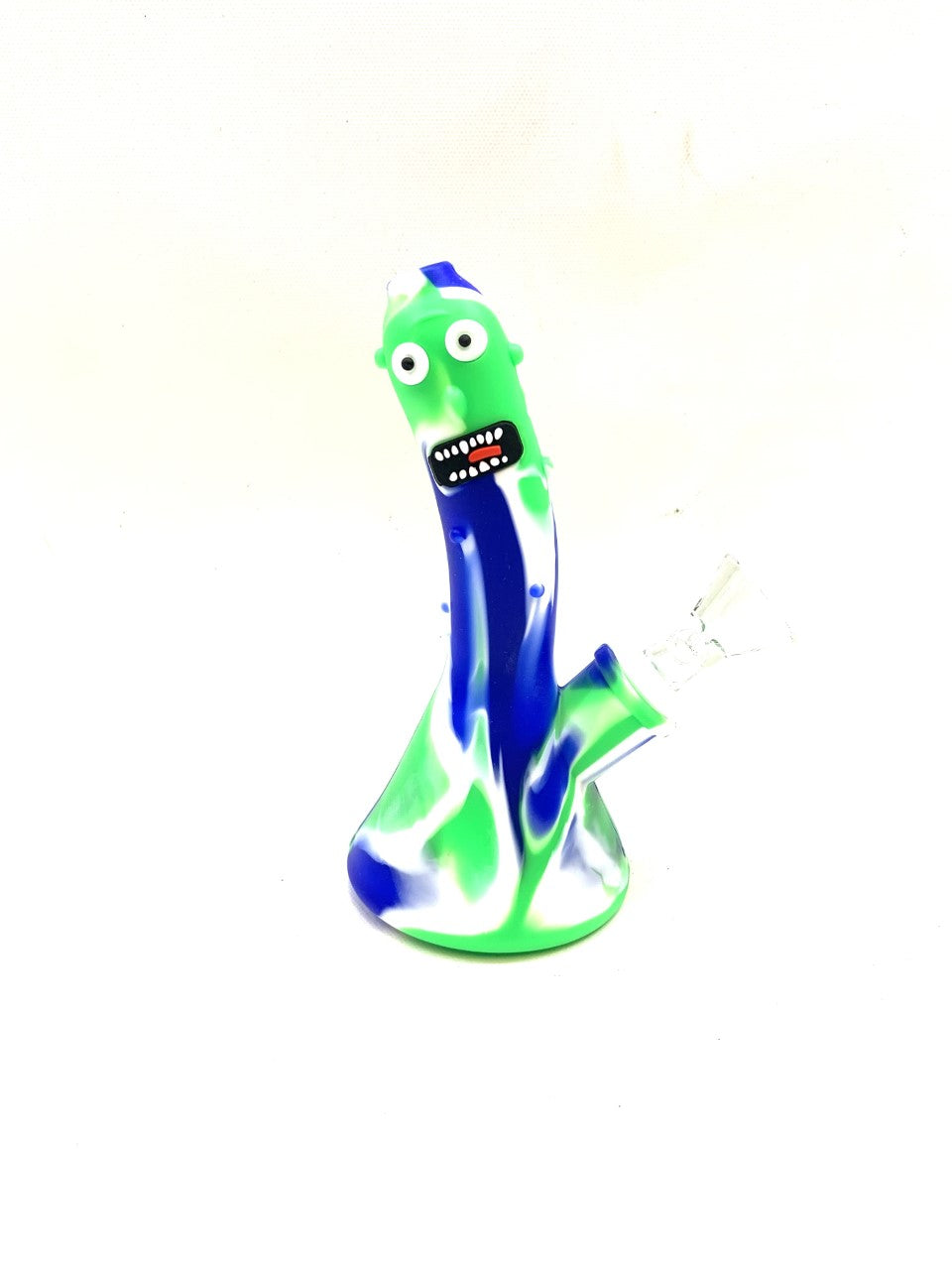 SILICONE PICKLE RICK WATERPIPE