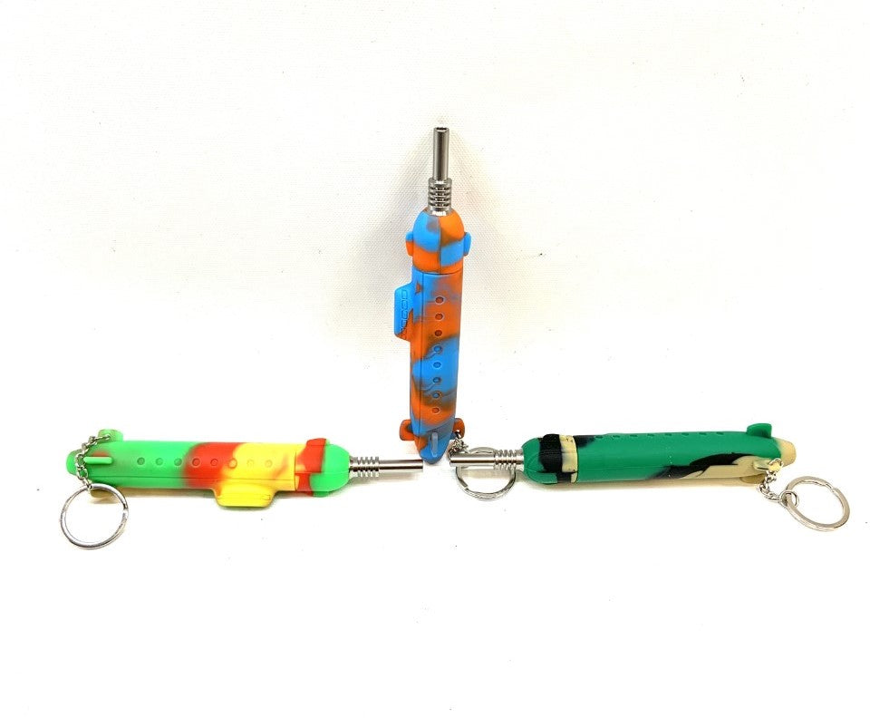 SILICONE KEYCHAIN NECTAR COLLECTOR