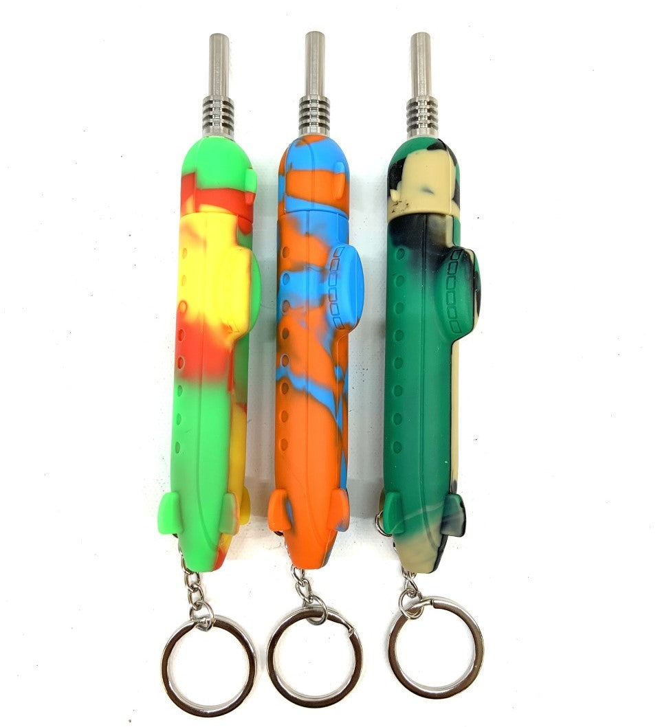 SILICONE KEYCHAIN NECTAR COLLECTOR