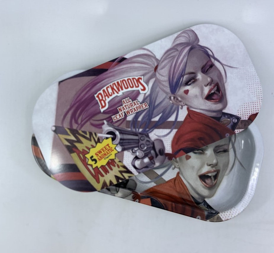 Rolling Tray with Magnetic Lid