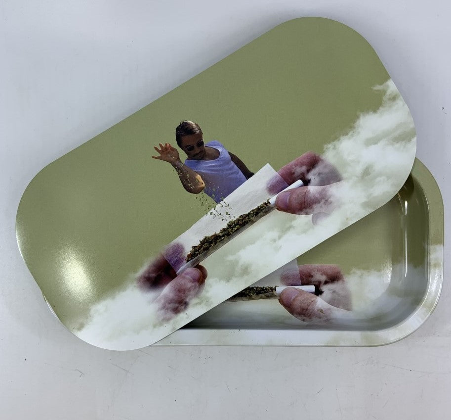 Rolling Tray with Magnetic Lid