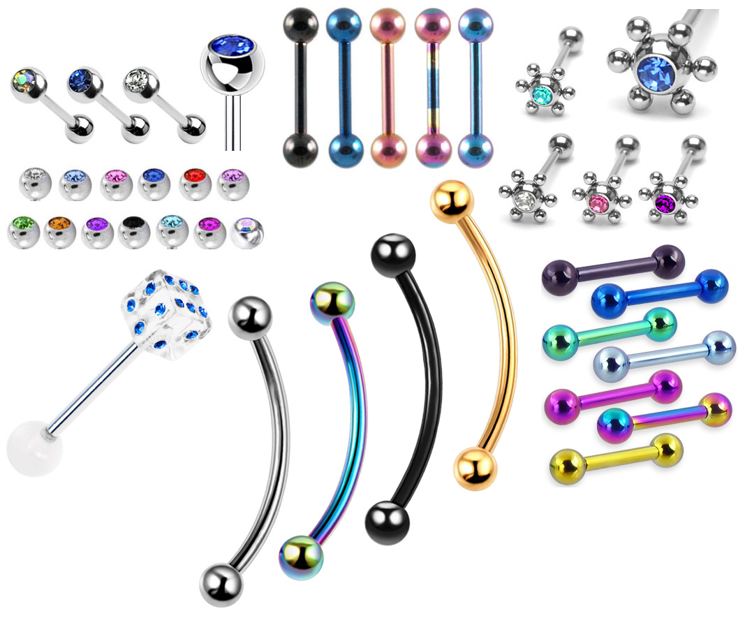 Tongue Ring Jewelry Refill Tray (54ct)