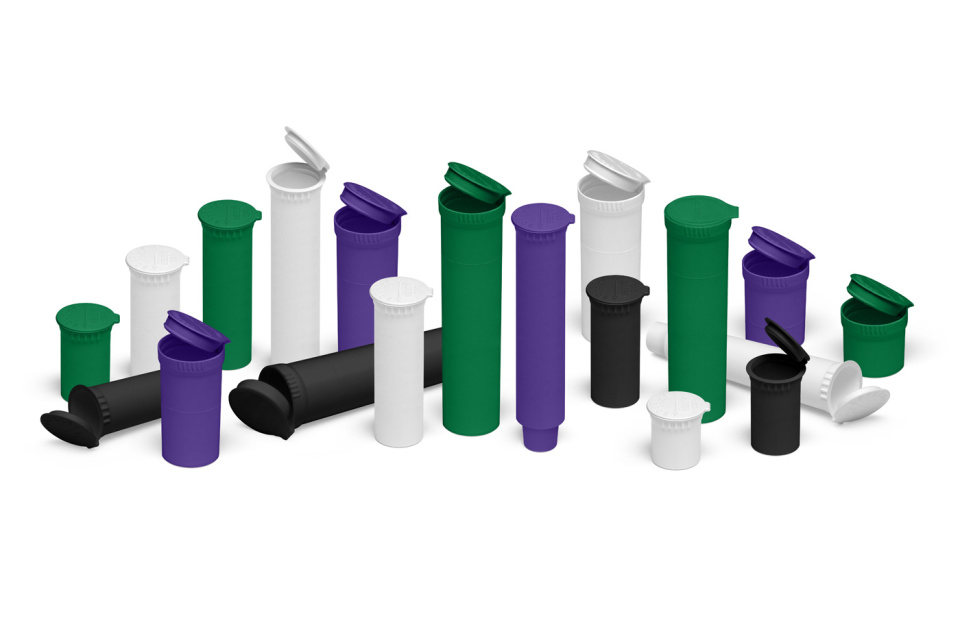 Squeeze Pop Top Prescription Bottle