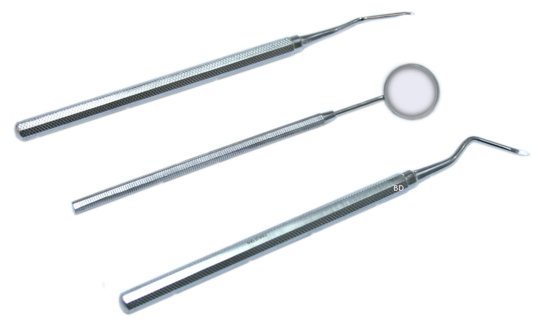 3 Pc Set Root Tip Picks Stainless Steel Good Quality