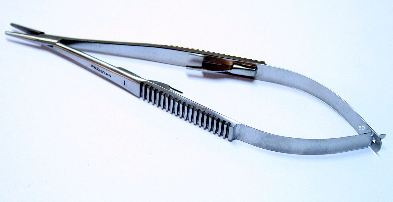 Micro Eye Castroviejo Needle Holder Straight With Lock