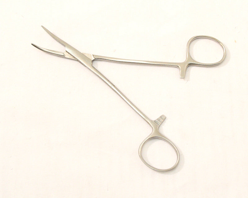 5" Curved Fly Fishing Locking Mosquito Hemostat Forcep Surgical Instruments