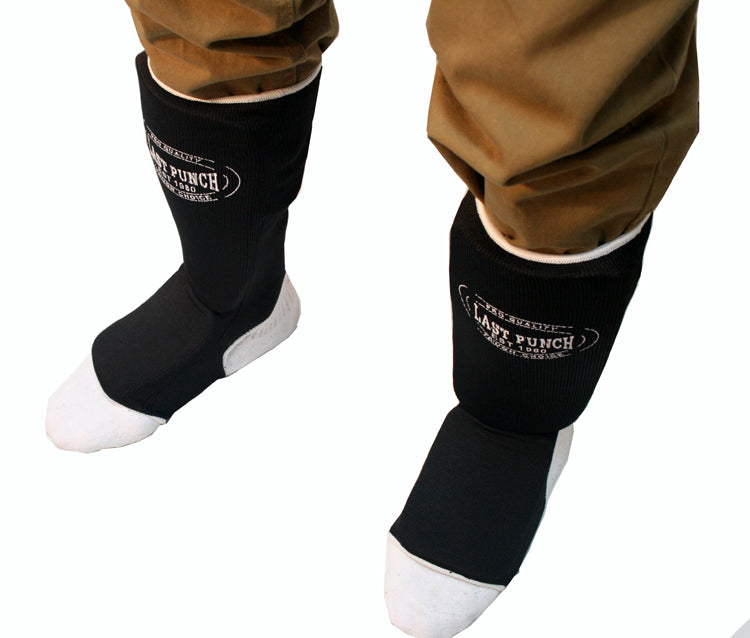 Black Professional Martial Arts Shin Pads
