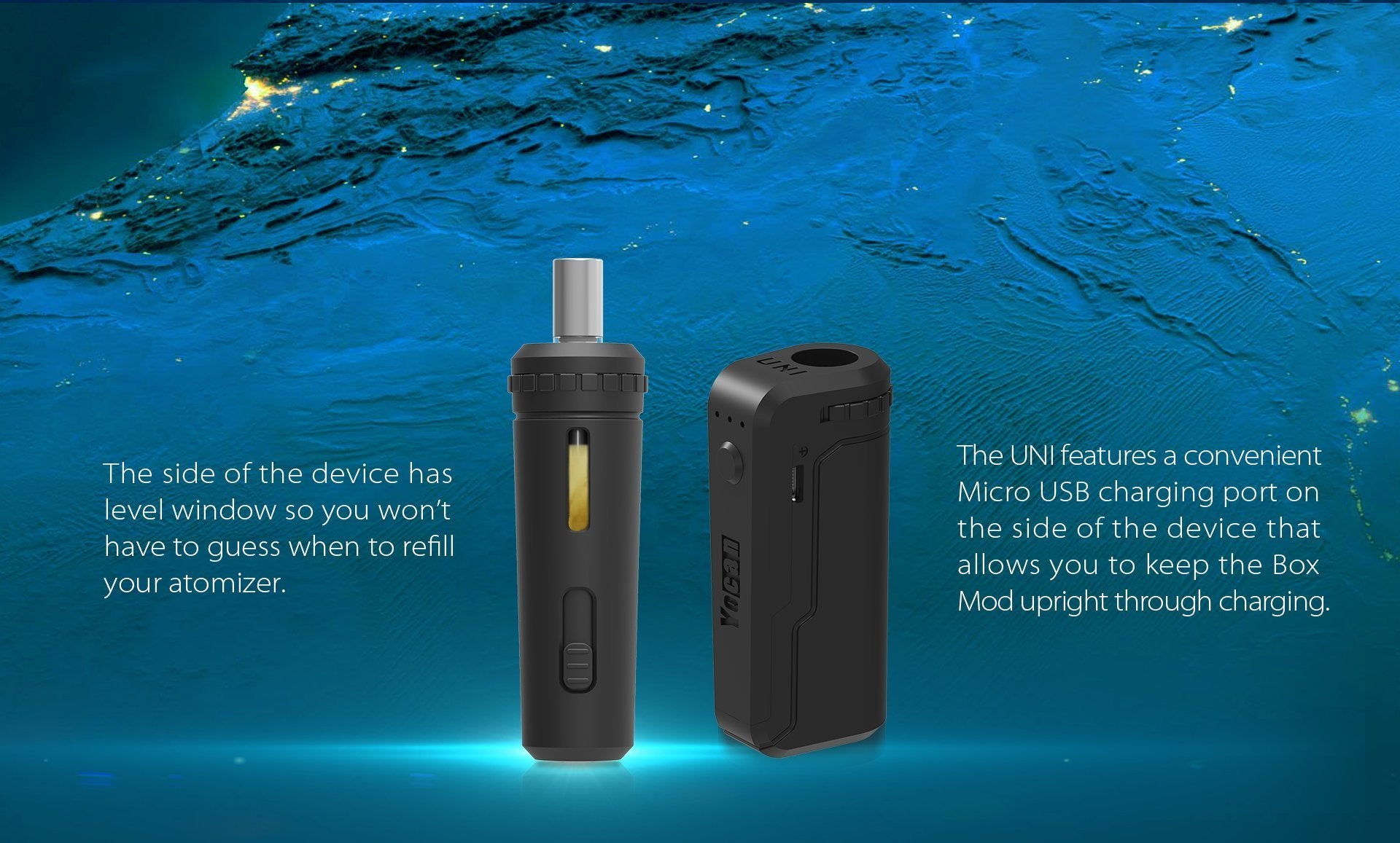 Golden Yocan Uni Universal Portable Box Mod