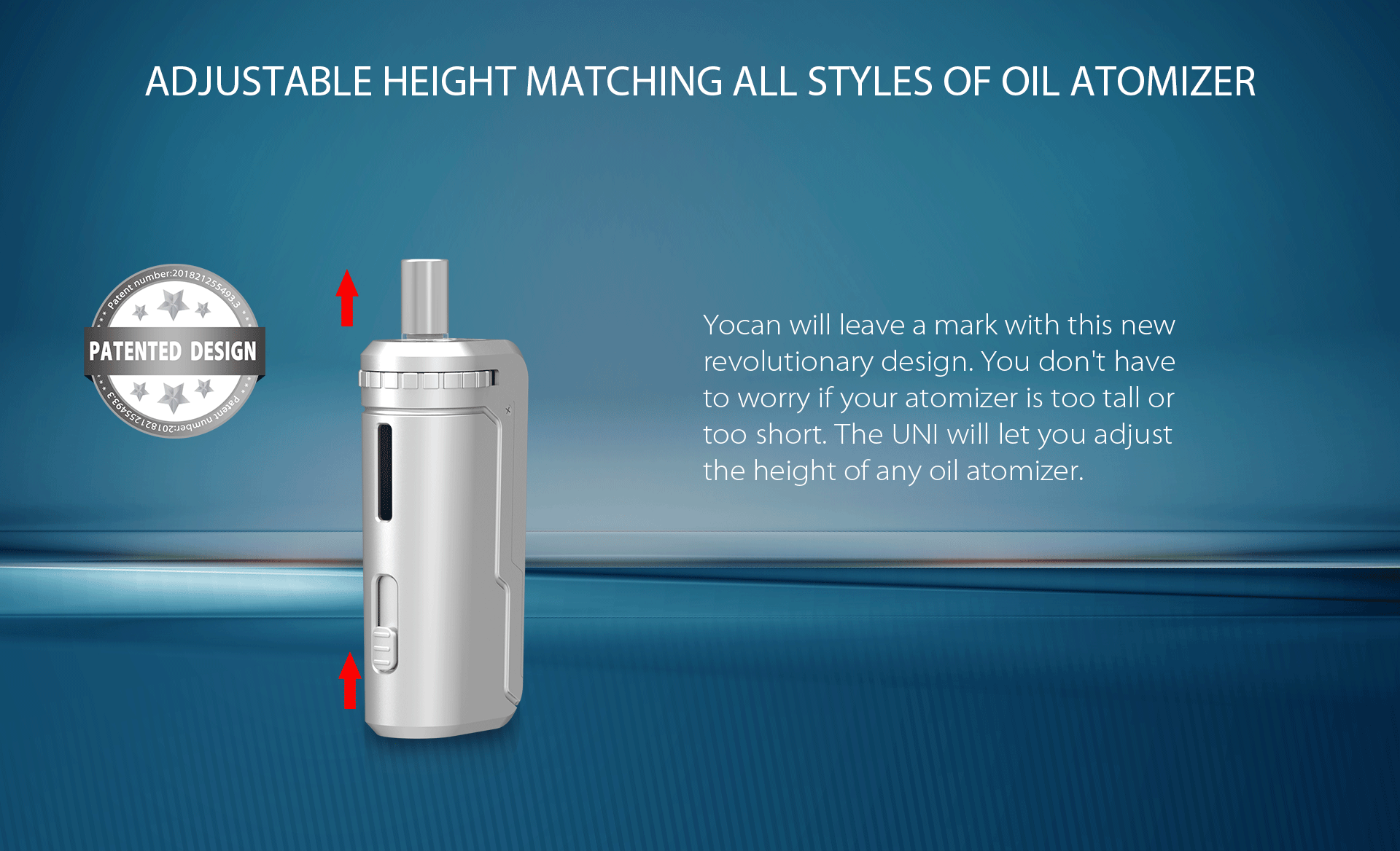 Golden Yocan Uni Universal Portable Box Mod