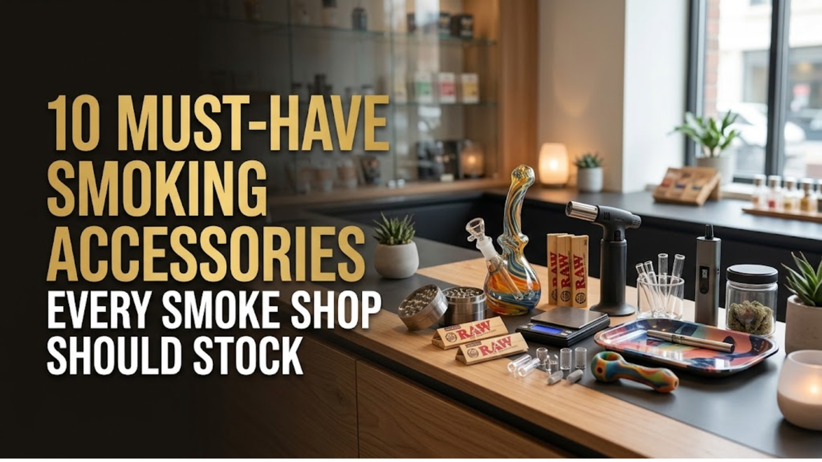 10 Must-Have Smoking Accessories Every Smoke Shop Should Stock