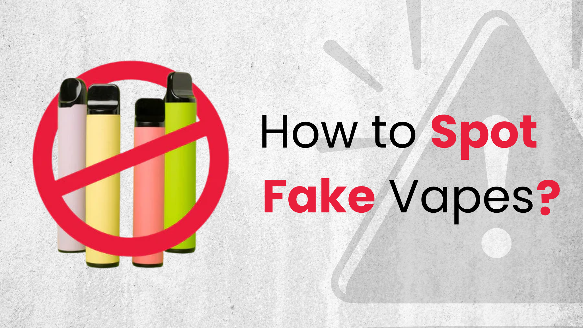 How to Spot Fake Vapes, Fake Carts & Counterfeit Packaging How to Spot Fake Vapes, Fake Carts & Counterfeit Packaging
