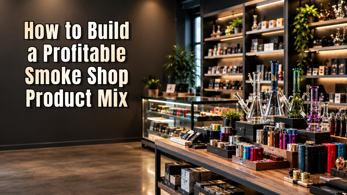 How to Build a Profitable Smoke Shop Product Mix