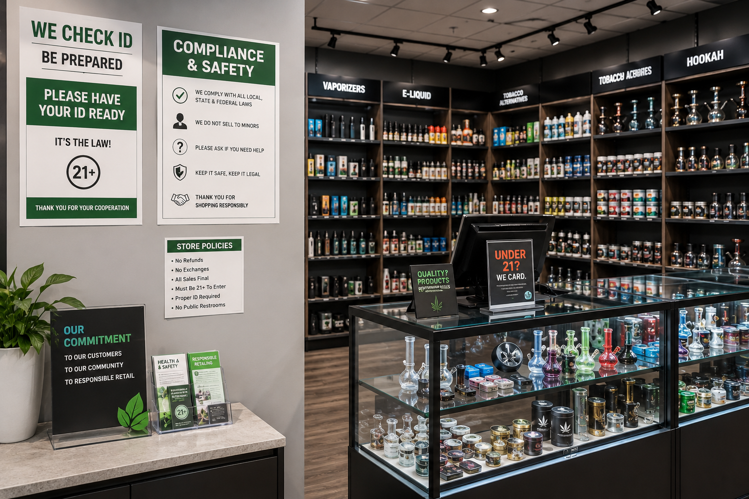Safety and Compliance Tips for Smoke Shop Retailers: Best Practices for Running a Responsible Business