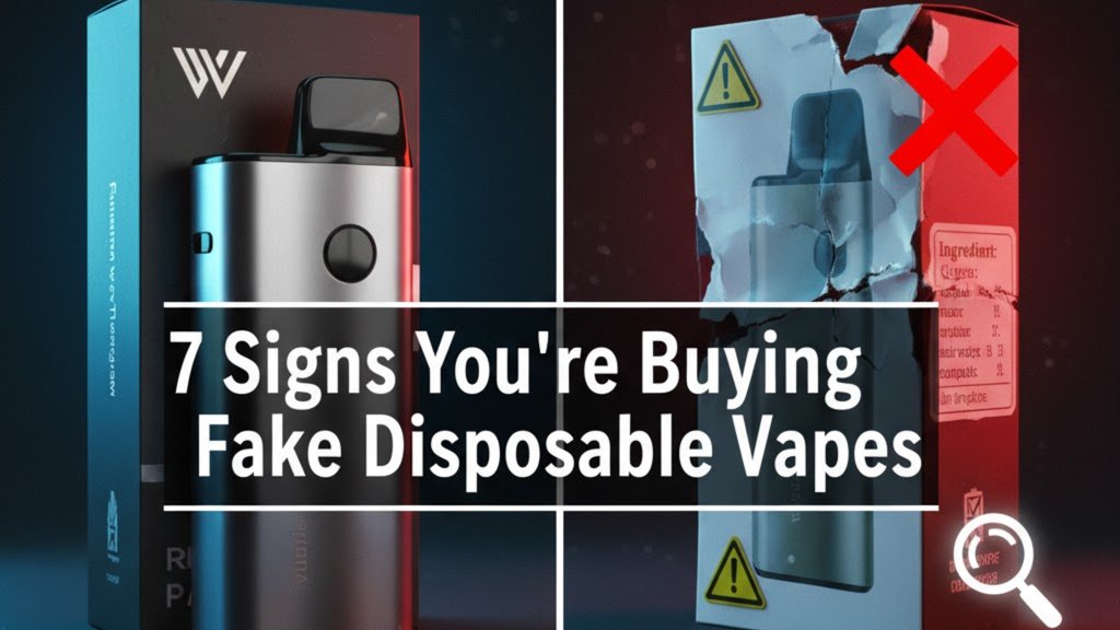 7 Signs You're Buying Fake Disposable Vapes (And How to Avoid Them) 7 Signs You're Buying Fake Disposable Vapes (And How to Avoid Them)