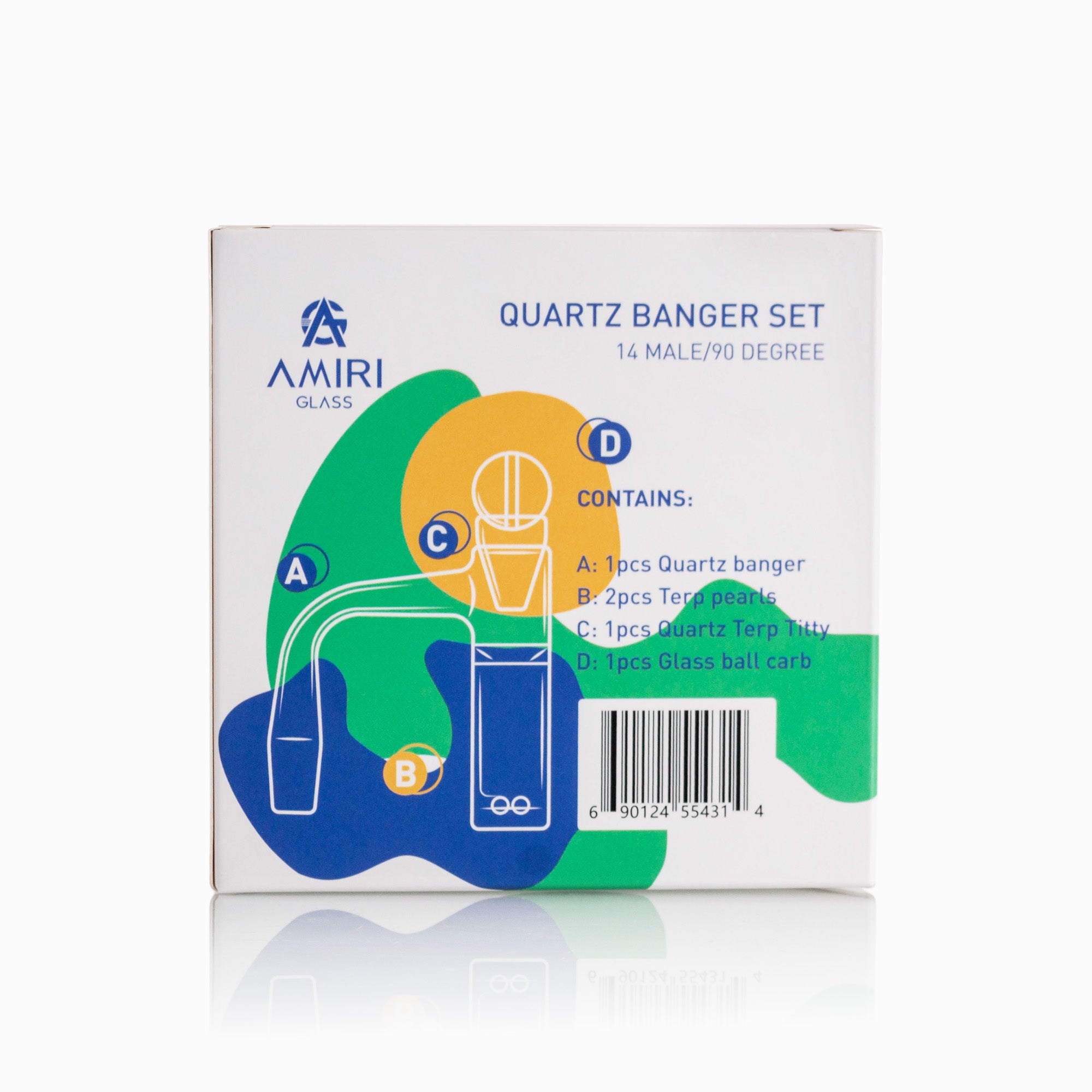 Amiri Glass Quartz Banger Set 14 Male/90 Degrees 10