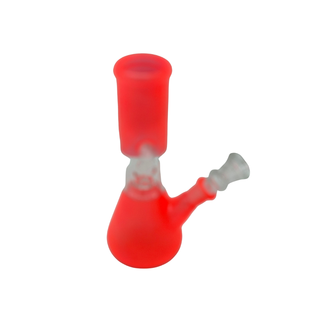 8” Mini frosted color water pipe