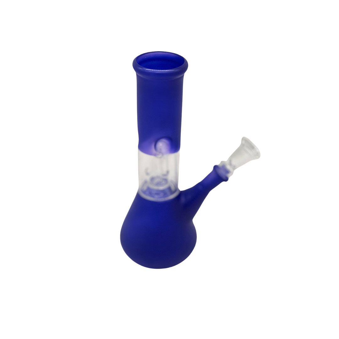 8” Mini frosted color water pipe