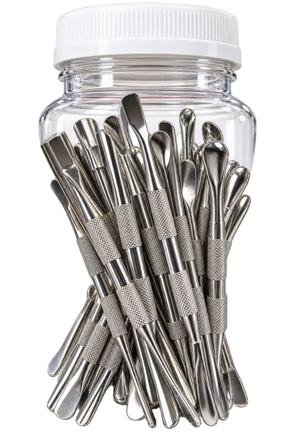 Jar of 30ct  Metal Dab Tool