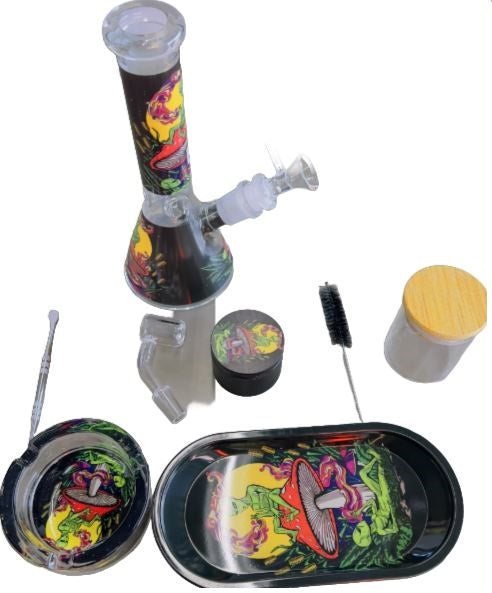 Water Pipe Gift Set with Ashtray 11Pcs