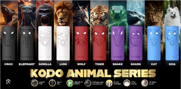 YOCAN KODO ANIMAL SERIES MOD (BOX OF 10CT)