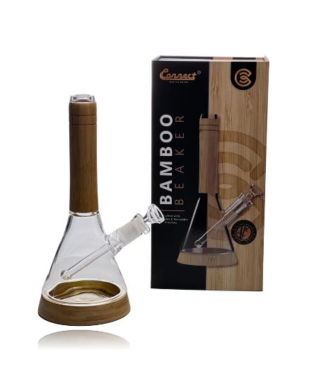 CONNECT WOOD AND GLASS WATER PIPE