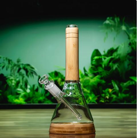 CONNECT WOOD AND GLASS WATER PIPE