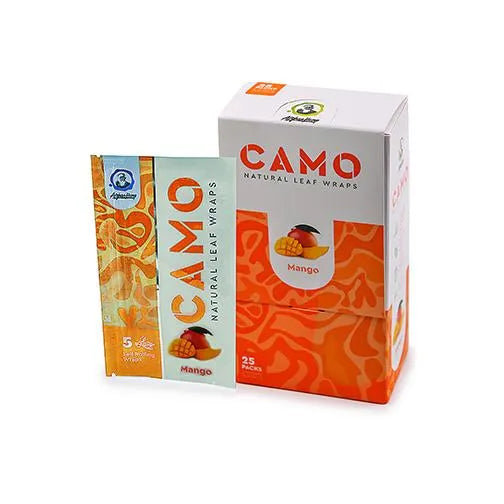 Camo Natural Leaf Wraps - Mango