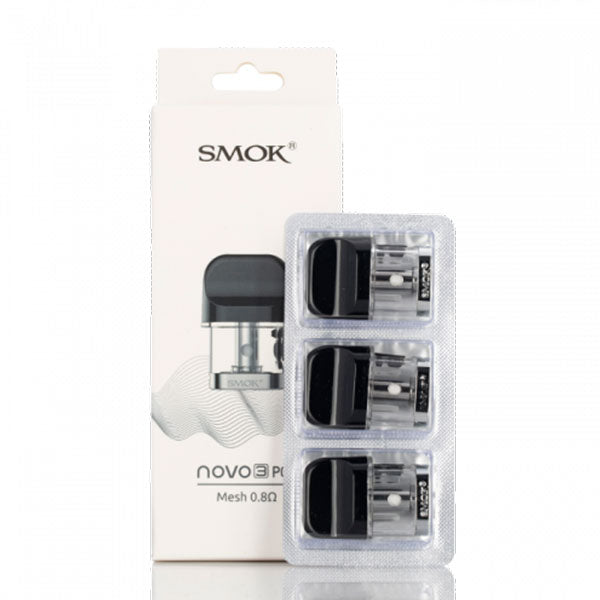 SMOK NOVO 3 Replacement Pods 2mL – 3 Pcs