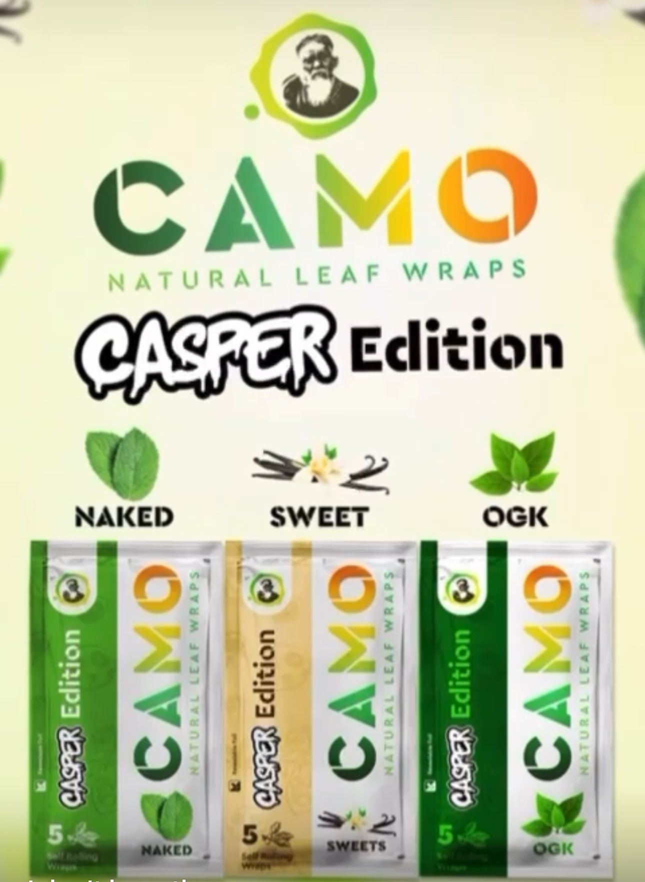 Casper Camo Wraps OGK