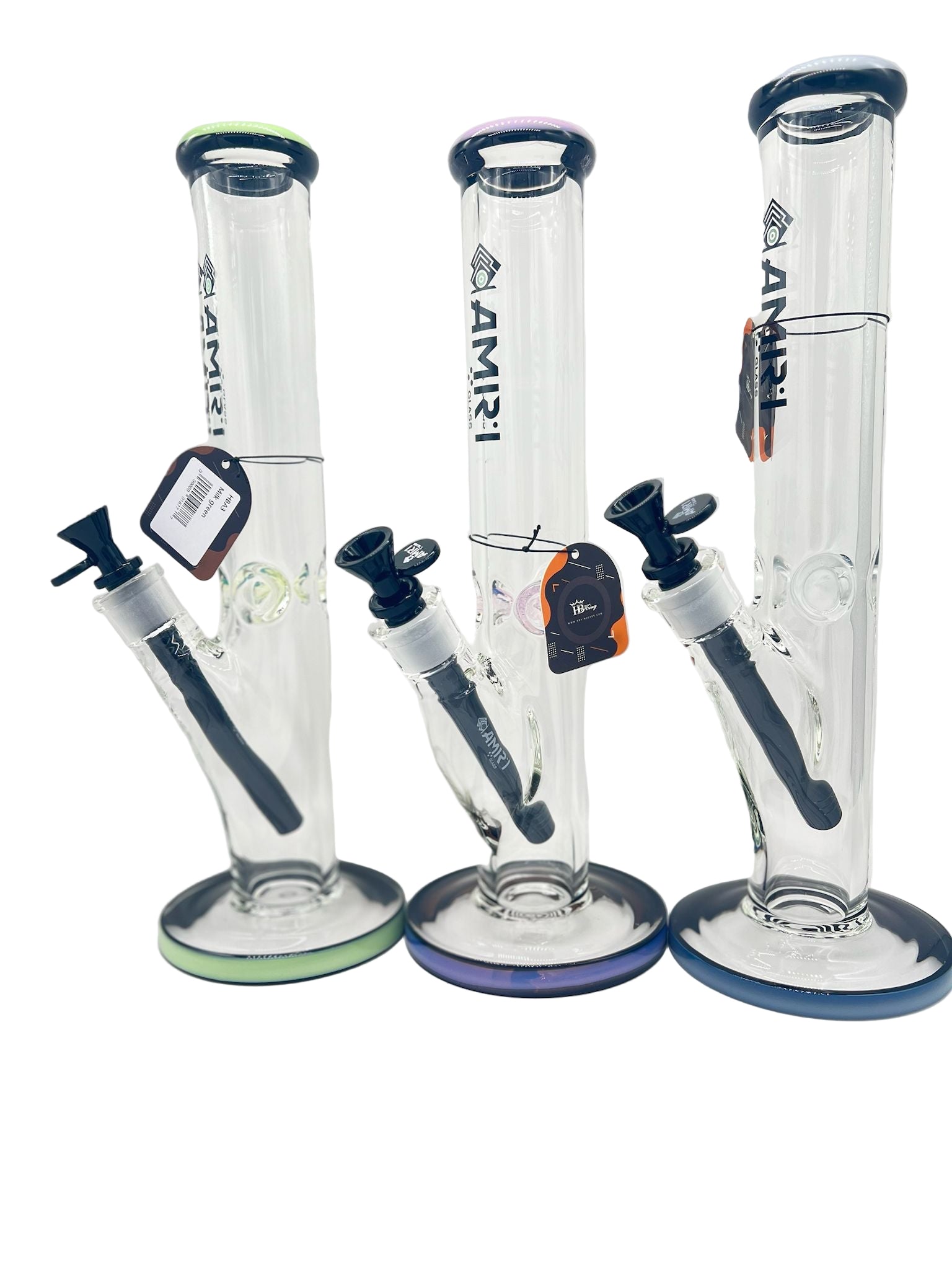 Amiri Glass Water Pipes Transparent