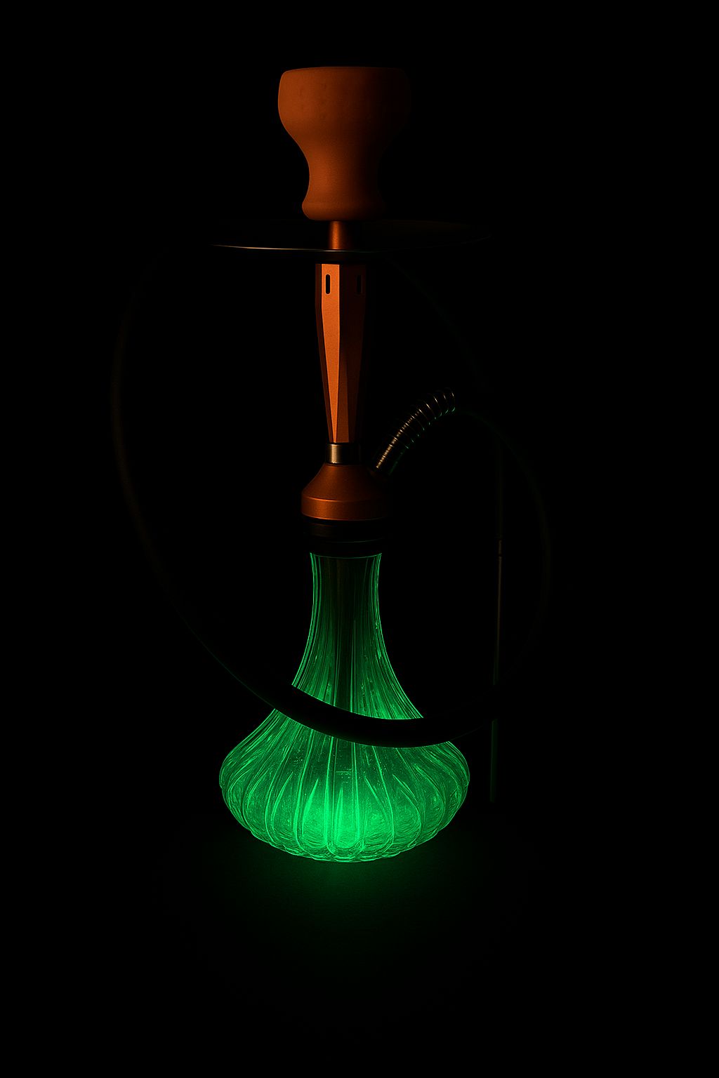 Glow in Dark Hookah | Height: 20"