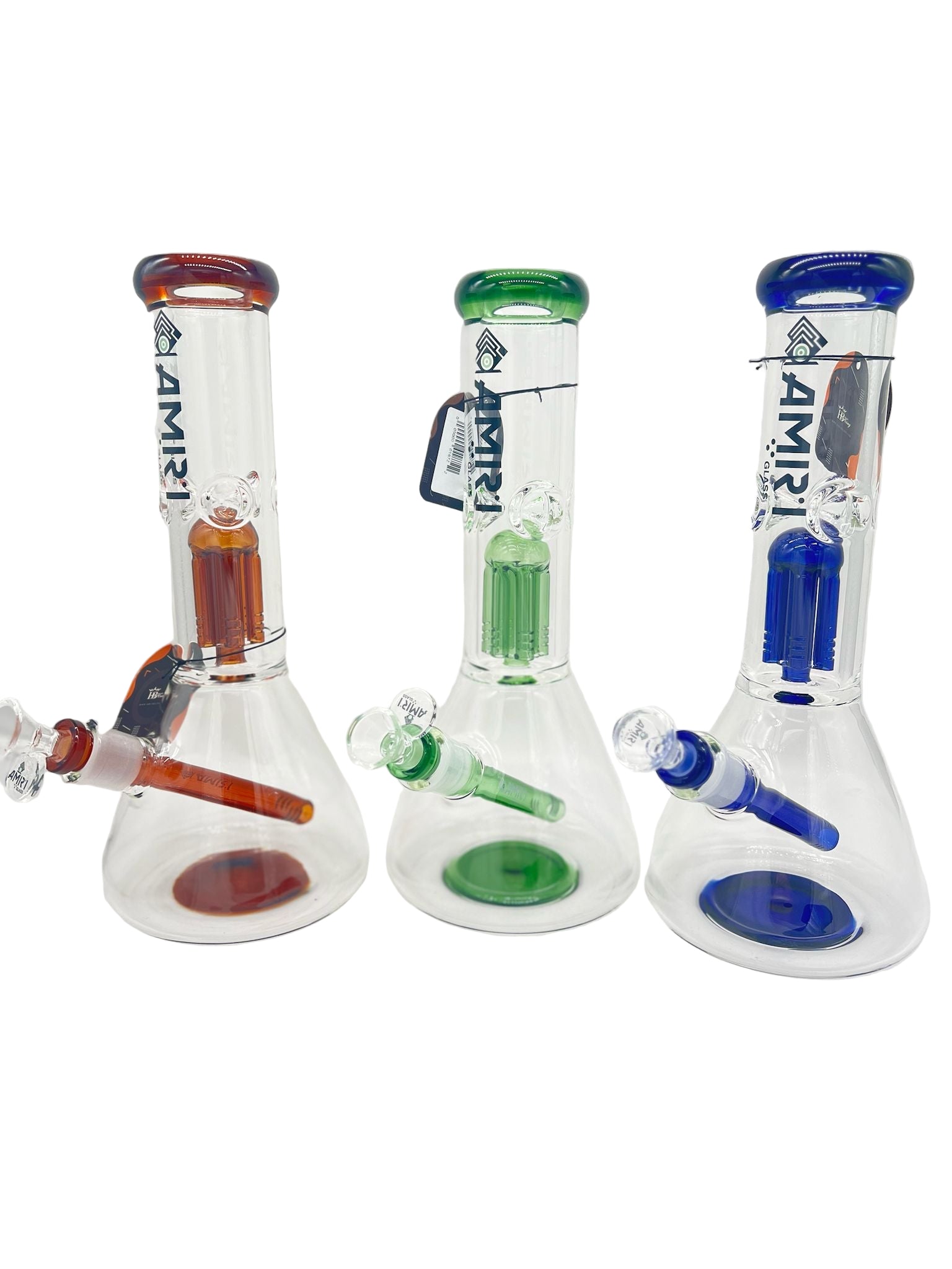 Amiri Glass Water Pipes Multicolor