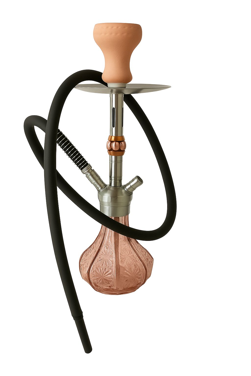 Steel Hookah | Height: 16"