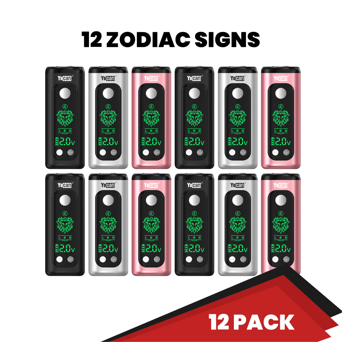Yocan Kodo Plus Zodiac Edition 12ct