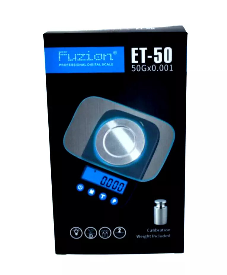 Fuzion ET-50 Professional Digital Scale- 50G X 0.001 G