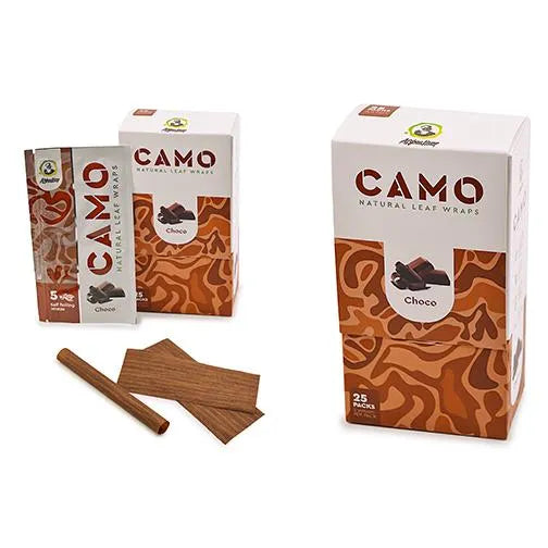 Camo Natural Leaf Wraps - Watermelon