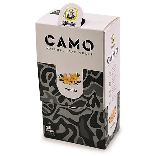 Camo Natural Leaf Wraps - Vanilla