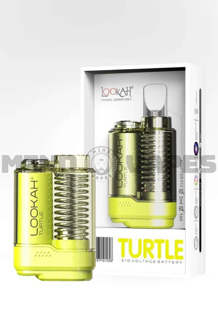 Lookah Turtle 510 Thread Vape Battery - Various Colors