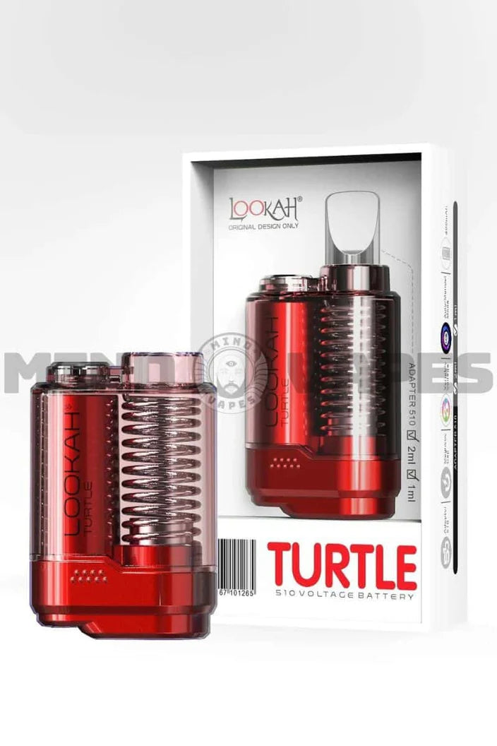 Lookah Turtle 510 Thread Vape Battery - Various Colors