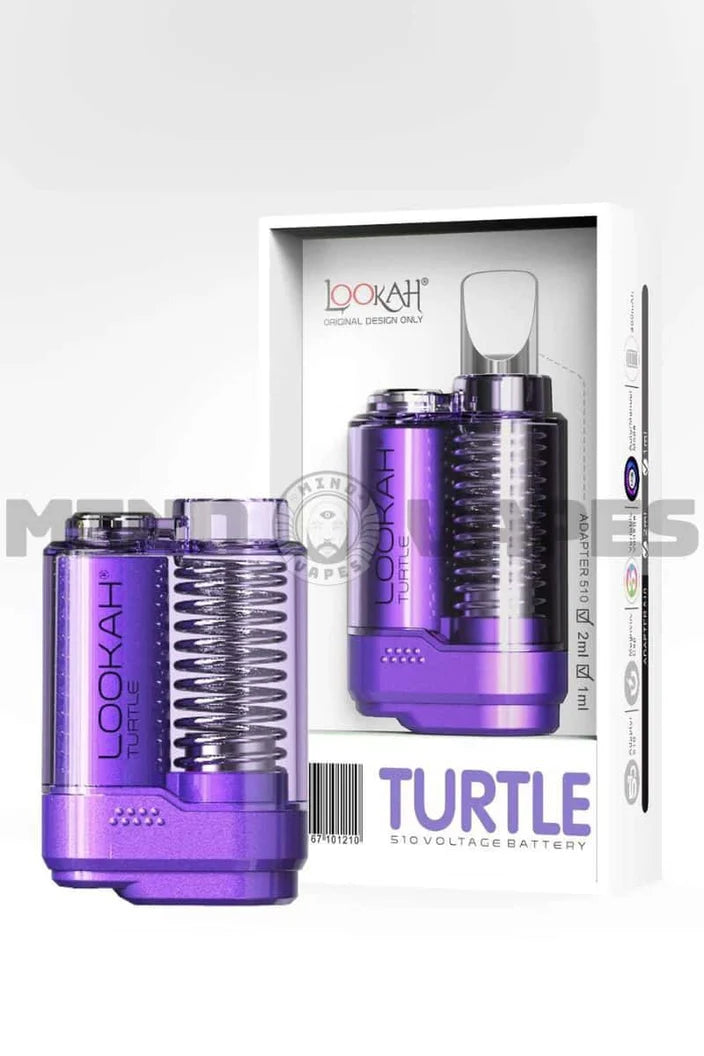 Lookah Turtle 510 Thread Vape Battery - Various Colors