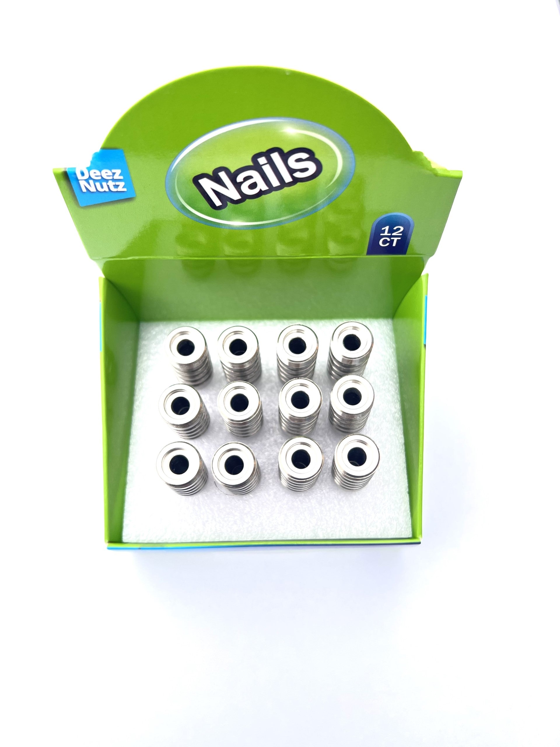 DEEZNUTZ TITANIUM 510 NAIL BOX OF 12CT