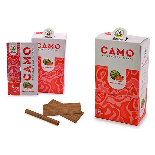 Camo Natural Leaf Wraps - Vanilla