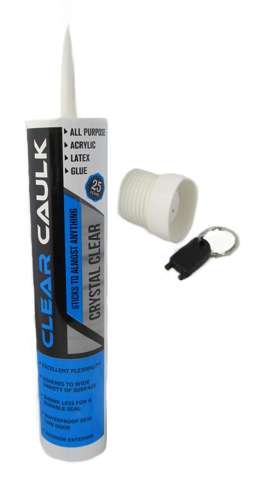 Caulk Sealant Stash w/ Keychain Opener