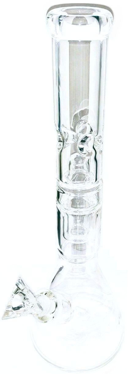 17" Perc Inside a Perc HD Beaker Waterpipe