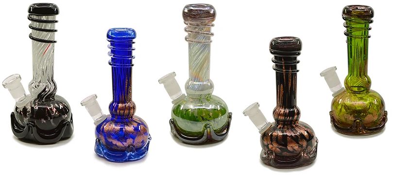 19" Glass-On-Glass Soft-Glass Water Pipe