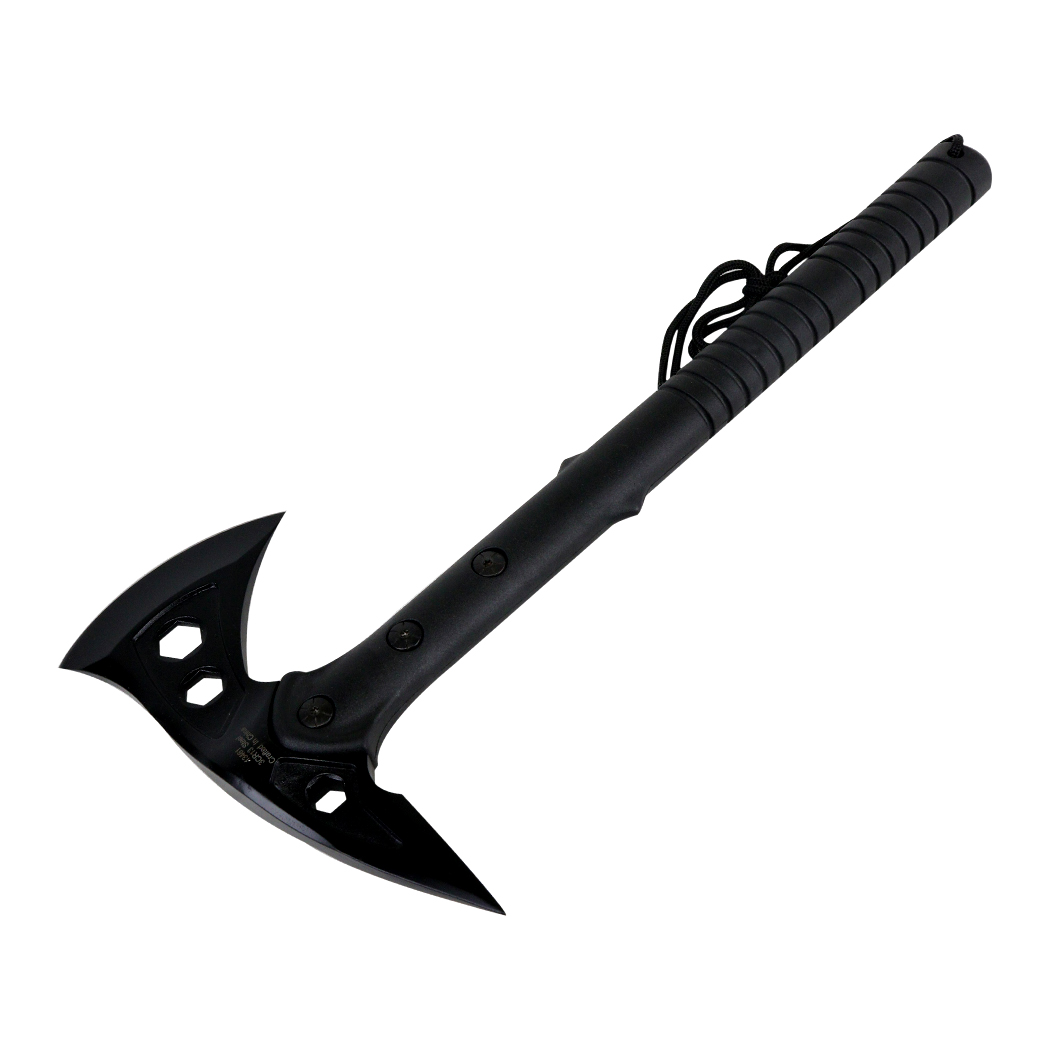 Defender-Xtreme 15" Black Tactical Axe Throwing Pickaxe Head Stainless Steel