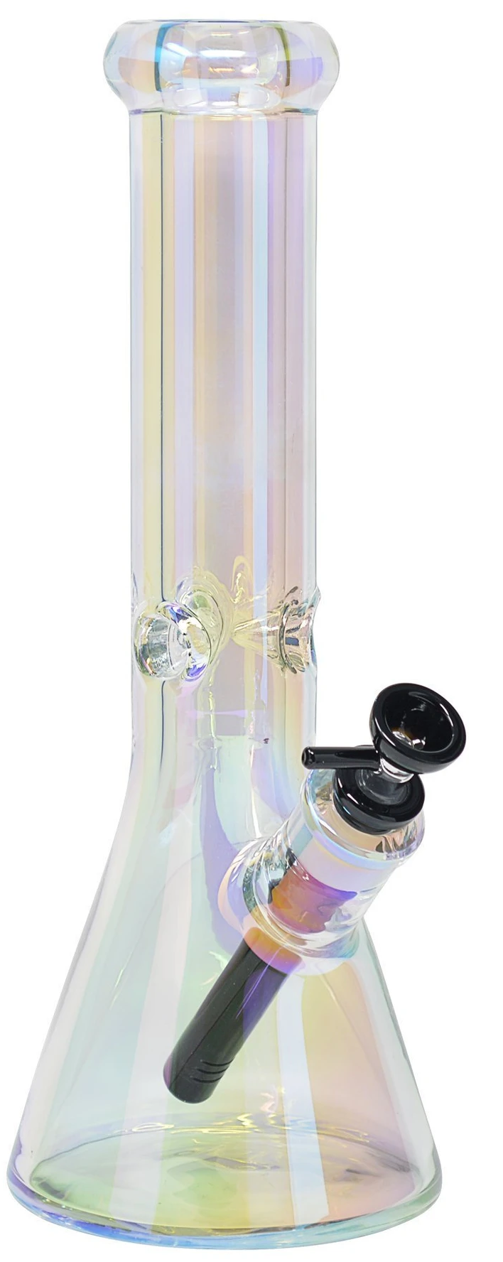 9" Iridescent Beaker Waterpipe