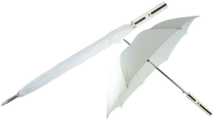 37.5" White Umbrella Fantasy