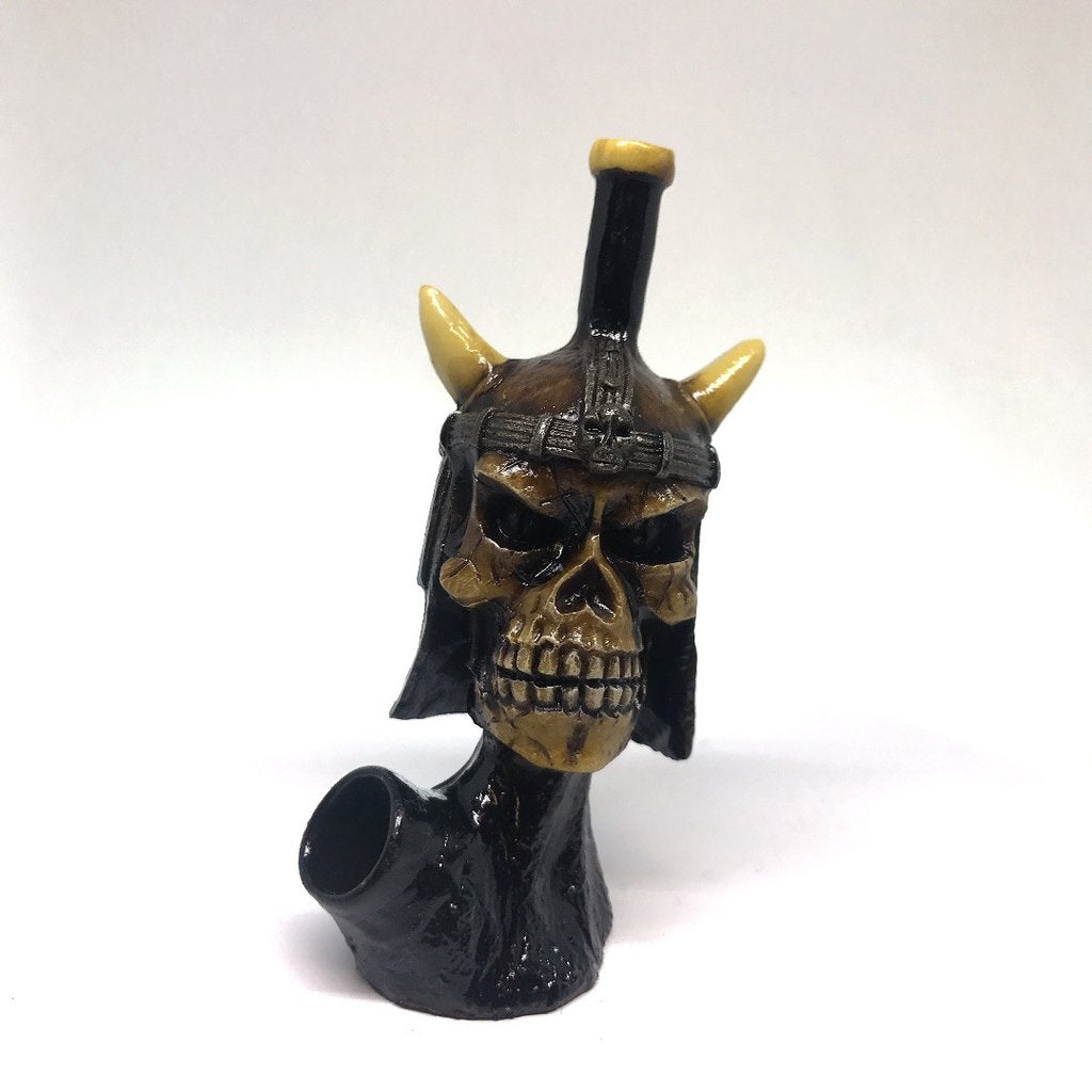 Resin Pipe Decapitated Clown